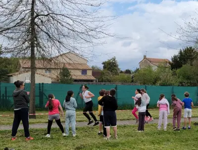 Cross scolaire annuel : près de 440 élèves du REP en piste à Sainte-Terre
