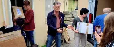 Des infirmiers cévenols envoient 12 m³ de médicaments à Cuba