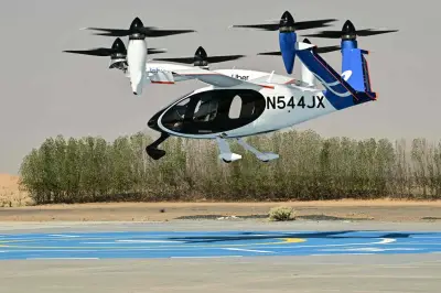 Dubaï lance sa station de taxis volants, premiers vols prévus pour fin 2026