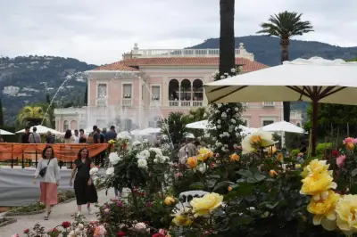 Fête des roses à la villa Ephrussi de Rothschild ce week-end