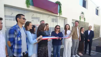 Inauguration de l'école Aurora : 