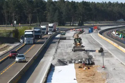 La transformation de la RN10 en A63 dans les Landes : un chantier historique