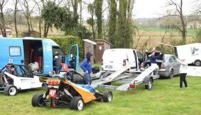 Le club d'Esclottes Autocross prépare sa saison avec un précontrôle technique et des tests