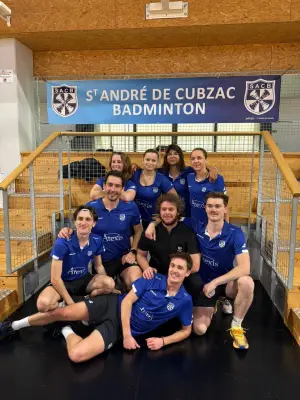 Le Saint-André-de-Cubzac Badminton accède à la Pré-Nationale après une saison triomphale