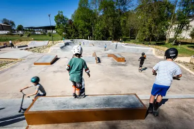 Le skatepark des Fontanelles, un succès incontestable pendant les vacances scolaires