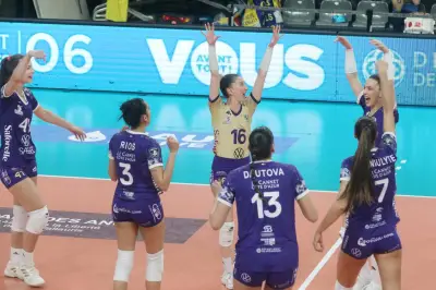 Le Volero du Cannet triomphe du RC Cannes et file en demi-finales de volley