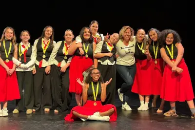 Les danseuses du collège Maurice-Genevoix de Toulon championnes du Var en UNSS
