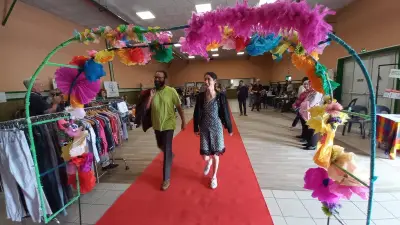 Première Fête de la Récup' à Saintes : la mode durable en défilé