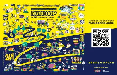 RUNLOOP : Gagnez 7 dossards pour 24h de course collective à Saint-Cloud