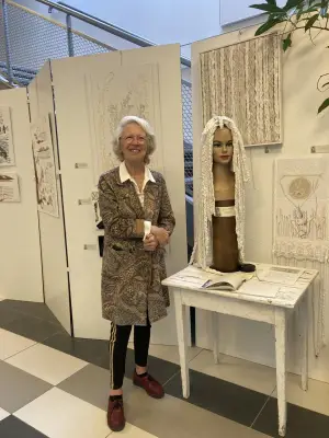 À Saint-Pierre-d'Oléron, l'art textile revisité par Marie-Annick Beauvery