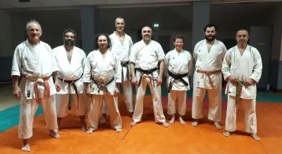 Stage de karaté de haut niveau au Shotokan Karaté Club de Baron
