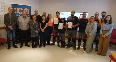 Stage de lycéens réunionnais dans les déchetteries de Grand Cognac