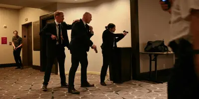 Tirs au dîner des correspondants : Trump évacué, un suspect interpellé