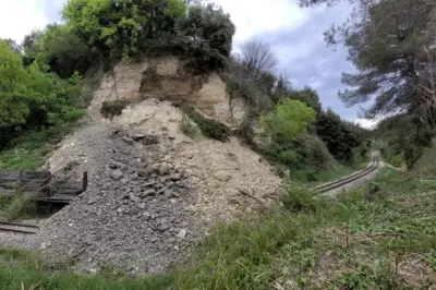 Train des Pignes : bus de substitution après l'éboulement