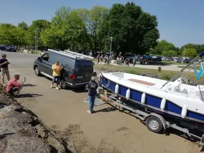 Un bateau inclusif pour les PMR inauguré au Teich