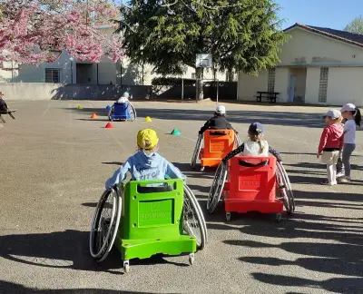 Une journée de sensibilisation au handicap pour 60 jeunes villeneuvois