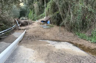Vallauris : la vieille route toujours fermée après des éboulements, les travaux tardent à démarrer