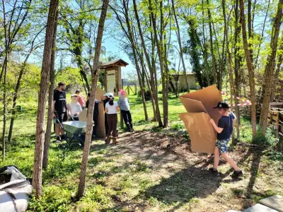 ValOrizon initie 12 enfants à la valorisation des végétaux pour un jardin pédagogique