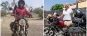 À 82 ans, sans permis moto, Doris boucle son périple africain à Montpellier