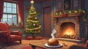 Ça sent Noël (5/6) : cheminée, fleurs fanées et panettone… Mais, au fait, elle sent quoi la maison du Père Noël ?