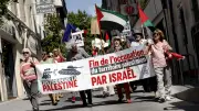 Alès : centaine de manifestants pour la Palestine