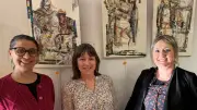 Antoinette Bugard expose 'D'un si petit pays' à la médiathèque Olympe-de-Gouges