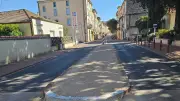 Bédarieux : travaux pour le passage de convois exceptionnels d'éoliennes