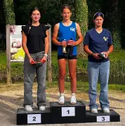 Canoë-Kayak Port-Sainte-Foy : podiums aux championnats de Nouvelle-Aquitaine