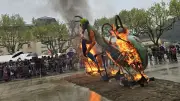 Carnaval de La Grand-Combe écourté par une pluie battante lors du bûcher des rouméquets