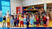 Carnaval à l'école maternelle Henri-Matisse : fête et numérique en Hérault