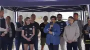 Carnon célèbre le départ fictif de Justine Decourselle pour sa marche mémorielle