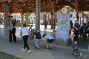 Cazaux en Fête anime le bourg avec une chasse aux œufs printanière réussie