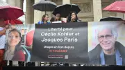 Cécile Kohler et Jacques Paris libérés après 3 ans de détention en Iran