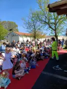 Chasse aux œufs de Pâques : une soixantaine d'enfants réunis pour une fête chocolatée et musicale