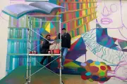 Cix Mugre : retour sur le graffiti monumental du lycée de Talence en 2019