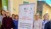 Collecte de tote bags solidaires à Pujaut avec les Amis de Marie Rivier