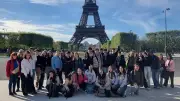 Collégiens de la Voie Domitienne en voyage mémoriel à Paris