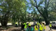 Collégiens mobilisés : 80 kg de déchets collectés sur les berges de l'Orb