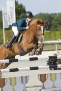 Concours de saut d'obstacles à Saint-Seurin-sur-l'Isle pour cavaliers club et jeunes poneys