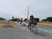 Conflits piétons-cyclistes à Aytré pendant Pâques malgré les travaux de requalification