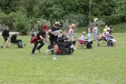 Course de brouettes déjantée à Barjols : humour et déguisements au rendez-vous