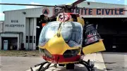 Cycliste gravement blessé après choc frontal avec une voiture à Lunas
