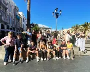 Des lycéens de Fumel en voyage Erasmus + à Grande Canarie pour étudier géologie et histoire