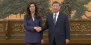 Devant Xi Jinping, la cheffe du principal parti d'opposition taïwanais prône une communauté de destin