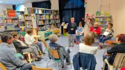 Départ émouvant à la médiathèque du Pouget après une soirée de lectures bouleversantes