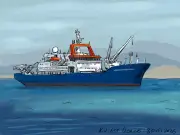 Entre numérique et tradition : un artiste aux Kerguelen