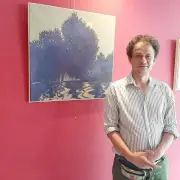 Exposition « Polyphème » : les peintures solaires de François Kobtane au cinéma Jean-Eustache