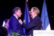 François de Canson fait chevalier de la Légion d'honneur à La Londe