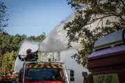 Incendie d'un camion à Briscous : la D21 et l'A64 paralysées par la fumée