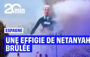 Incendie d'une effigie de Netanyahu en Espagne : Israël convoque l'ambassadeur